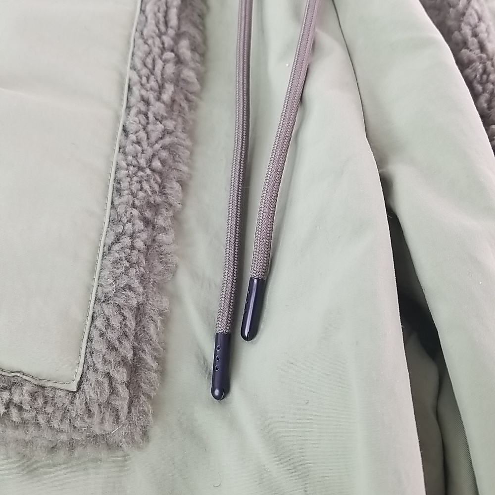 Nike Women High Waisted Joggers Olive Green Pocket Sweatpants Athletic M - Picture 9 of 16
